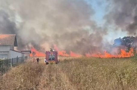 Izbio veliki požar kod ovog bh. grada: Mještani evakuisani, izgorio jedan objekat
