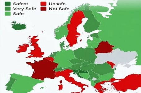 Nova karta Evrope: Zapad u crvenom, BiH u zelenom (FOTO)