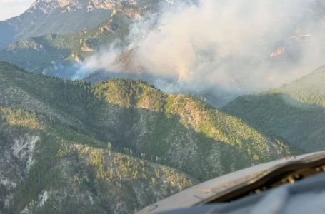 Zajednička saradnja: Helikopter MUP-a RS poslan u Konjic zbog pomoći u gašenju požara
