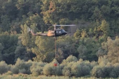 Pripadnici Oružanih snaga BiH od ranog jutra nastavljaju nadljudsku borbu s požarima iznad Konjica