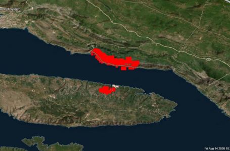 NASA objavila snimke iz svemira, vatra je 'progutala' Dalmaciju