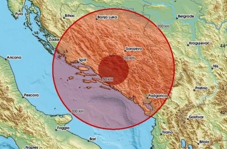 Tri zemljotresa pogodila BiH: Sva tri epicentra bila su blizu Sarajeva