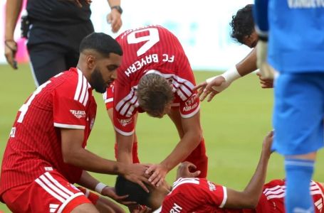 Dramatične scene na Allianz Areni: Zvijezda se iznenada srušila, cijeli stadion je utihnuo