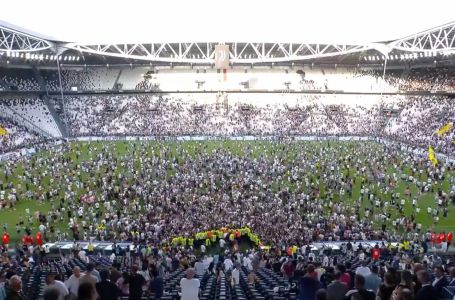 Navijači Juventusa prekinuli prijateljski meč utrčavanjem na teren
