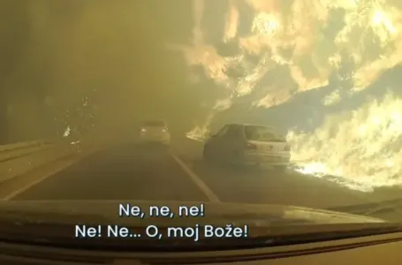 Jezivi snimci, porodica s trogodišnjim djetetom bježala autom kroz vatru u Omišu: Ne, ne… O moj Bože
