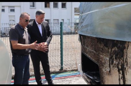 Bećirović posjetio firmu koju je zapalio sin njegovog stranačkog kolege