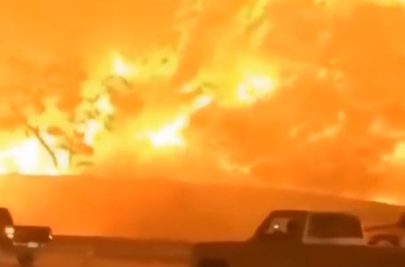 Dramatične scene: Vatra prešla autoput i zarobila hiljade ljudi, proglašeno vanredno stanje (VIDEO)