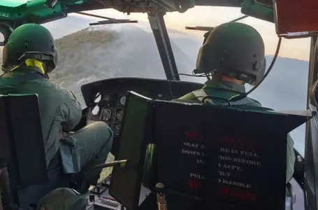 Helikopter OS BiH se uključio u gašenje požara kod Trebinja