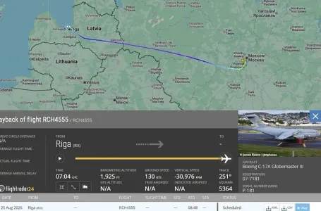 Američki vojni avion sletio na aerodrom u Moskvi