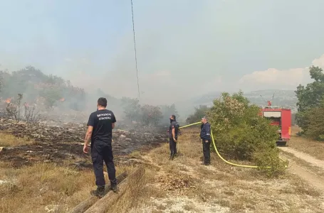 Požari oko Trebinja i dalje aktivni, vatrena linija duga oko 25 kilometara