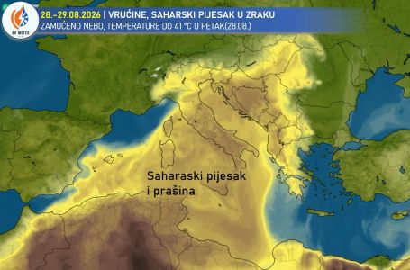 BH Meteo najavio kišu u BiH: Evo u kojem dijelu zemlje