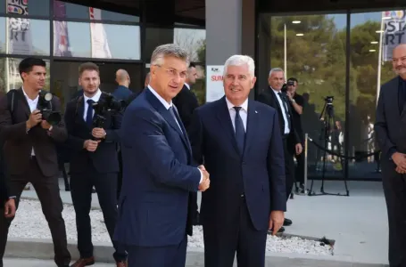 Plenković stigao u Mostar, za projekte Hrvata u BiH 25,75 miliona eura