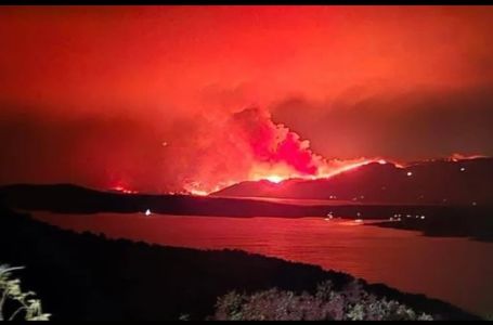 Neprospavana noć na Braču: Evakuisano 200 ljudi, kanaderi uskoro kreću