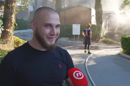 Beba mu je bila u naručju dok je vatra gutala resort: Adem iz BiH opisao bijeg od požara na Braču