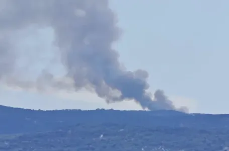 Gusti crni dim ponovno se nadvio nad Bračem