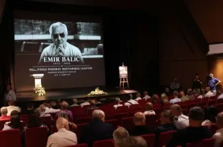 Mostar odao posljednju počast legendarnom skakaču Emiru Baliću