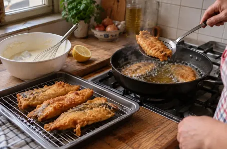 Grkinje ribu samo ovako pohuju: Korica ostaje savršeno hrskava, a riba nije masna