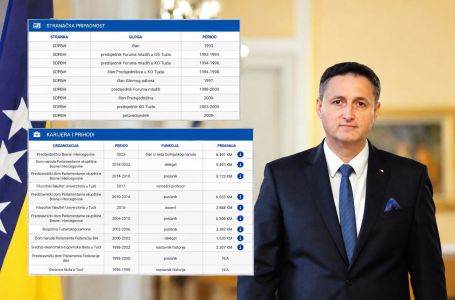 Koliko je Denis Bećirović zaradio za 28 godina na budžetu