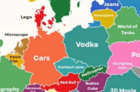 Hrvati pobjesnili zbog nove karte Evrope: Evo šta im piše preko države (FOTO)
