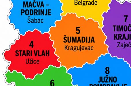 Procurila karta koja će zatresti Balkan: Radikalan plan za podjelu Srbije na 9 federalnih regija...
