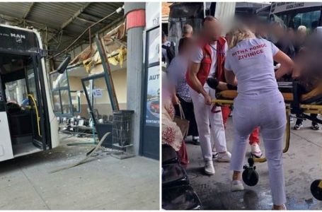 Teška nesreća u Živinicama: Autobus se zabio u autobusku stanicu, povrijeđene tri osobe