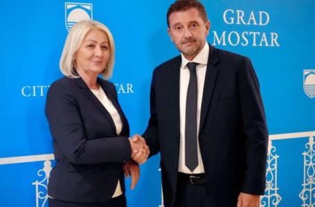 Kordić ugostio Krišto: Mostar dobio 500.000 KM pomoći za Uborak