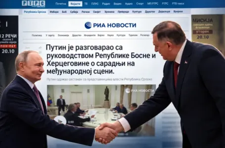 Ruski rulet na RTRS-u: Objavili da se Putin sastao s rukovodstvom Republike Bosne i Hercegovine