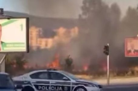 Veliki požar u Sarajevu: Vatra buknula na Alipašinom Polju i brzo se širila
