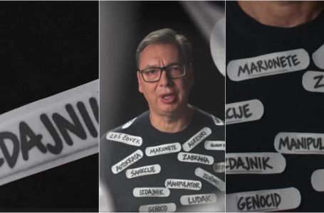 Vučiću na prsa lijepili "luđak", "ped*r" i "genocid", a onda je uslijedio preokret
