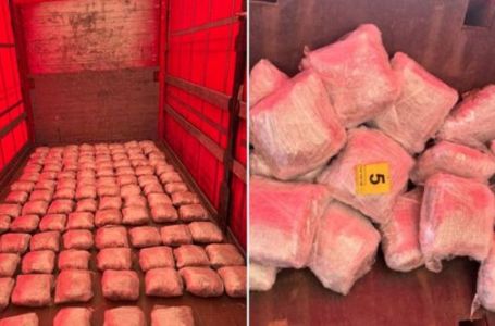 U šleperu pronađeno oko 100 kilograma droge, uhapšen muškarac iz Konjica