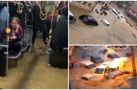 Nevrijeme potopilo Istanbul: Ulice pod vodom, urušavaju se ceste, poplavljene bolnice i metro