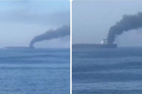 Zastrašujući prizori iz Hormuškog moreuza: Zapalio se supertanker