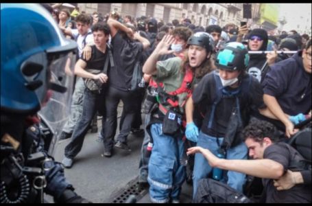 Protesti na vrhuncu i u Italiji: Gori centar Milana, oglasila se i premijerka Meloni