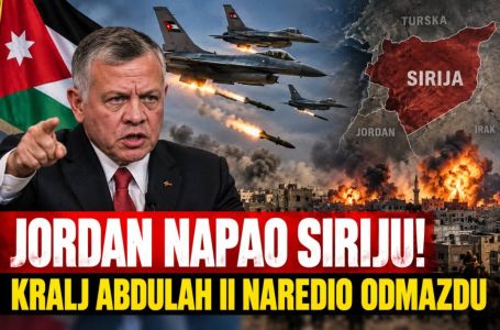 Jordan napao Siriju! Kralj Abdulah II naredio žestok odgovor